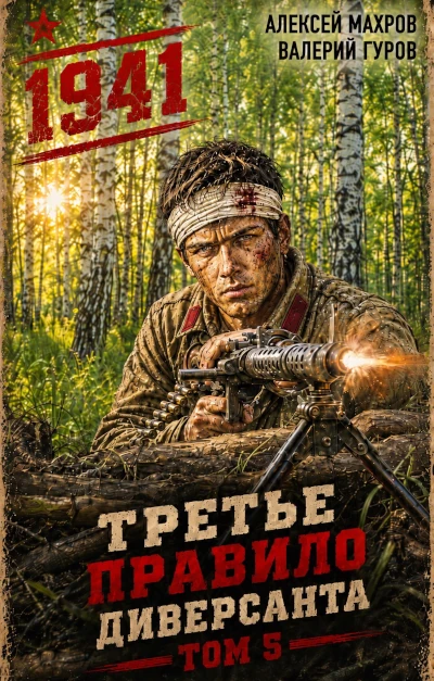 Алексей Махров, Валерий Гуров: Третье правило диверсанта. Книга 5. Июль 1941 года Новая книга. Военная фантастика – книги современных авторов