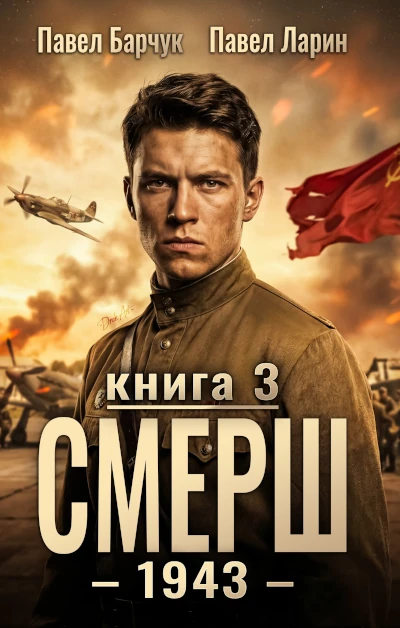 Павел Барчук, Павел Ларин: СМЕРШ-1943. Книга третья Лучшая военная фантастика 2026 года